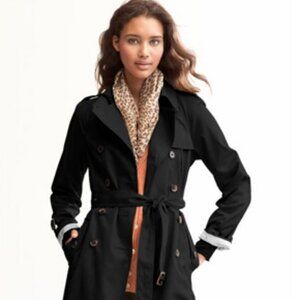 Banana Republic Classic Trench Coat XS Navy